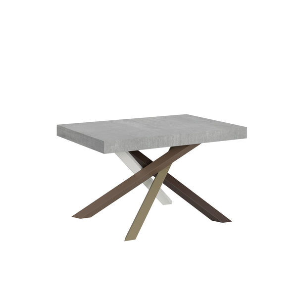 acquista Tavolo Allungabile 130-390x90x77 cm Volantis Cemento