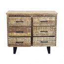 Mobile Bertram 100x45x83 h cm in Legno Marrone