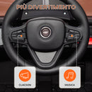 Macchina Elettrica per Bambini UTV 12V con Cintura Telecomando Sospensioni USB 3-6 km/h Marrone      