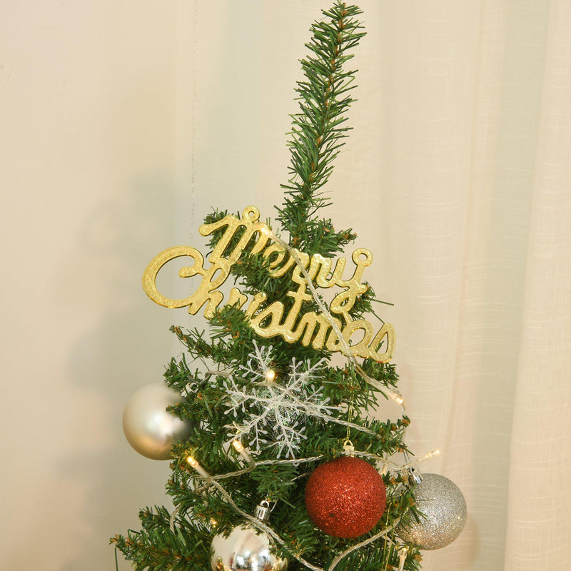 Mini Albero di Natale Artificiale 90 cm 105 Rami  Pino Verde