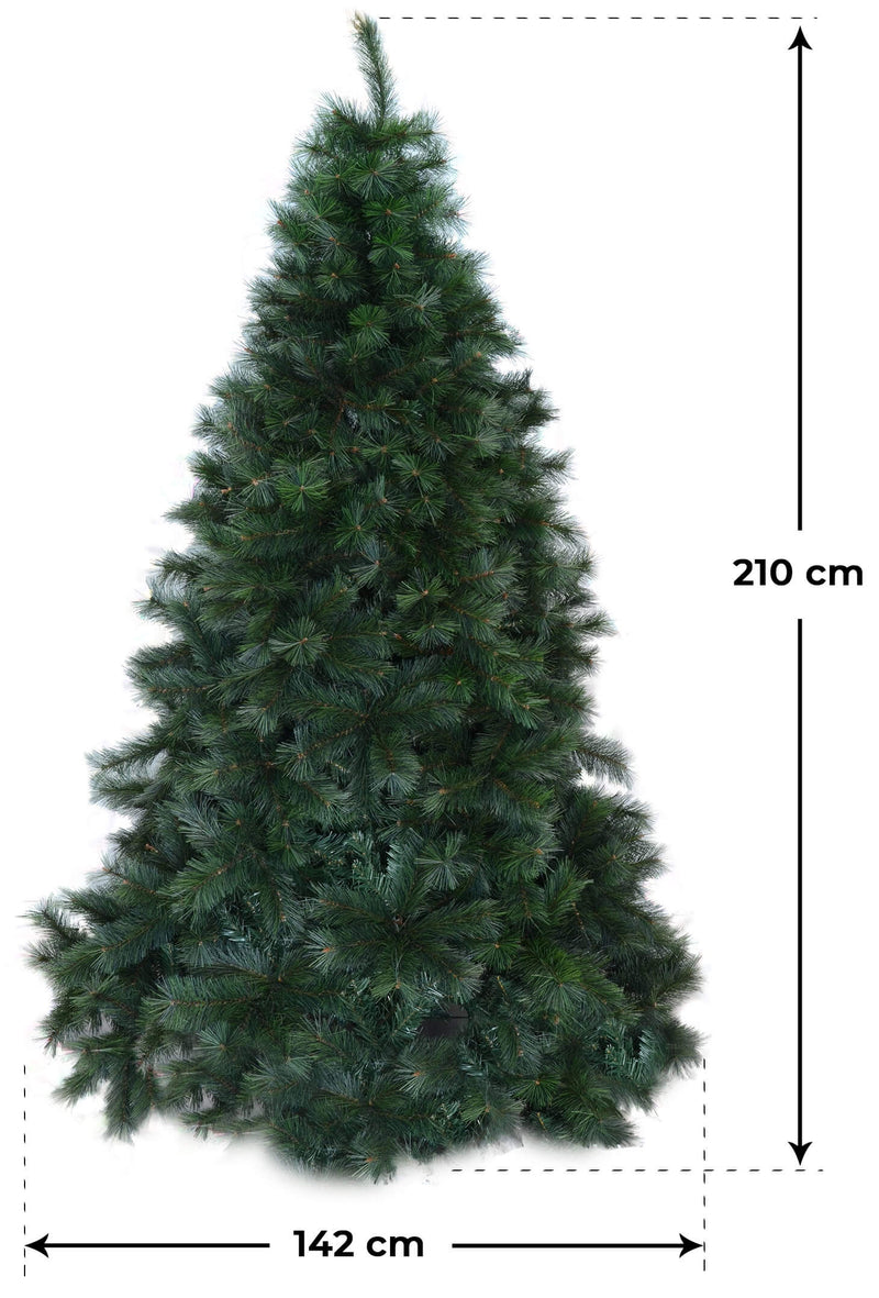 Albero di Natale Artificiale Vanzetti Quercia del Gargano Verde Varie Misure