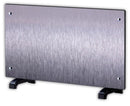 Pannello Radiante Elettrico Quadro Termico 86x47cm 2000W Chemin'Arte Inox Spazzolato