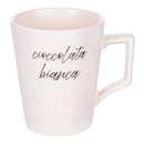 Set 6 Tazze Ø8,5x10,5 cm in Gres VdE Tivoli 1996 Chocolate