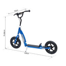 Monopattino per Bambini Ruote 12" per Bambini Blu 
