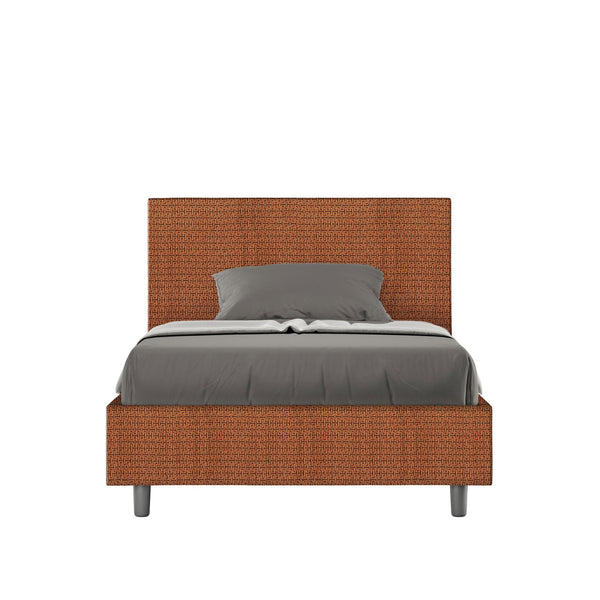 Letto 1 Piazza e Mezzo Adele Labirinto 04 Arancione Varie Misure prezzo