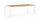 Tavolo Allungabile da Giardino 228-294x100x75h cm Cameron Bianco