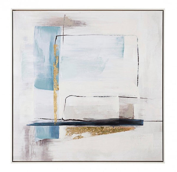 Peinture à l'huile avec Cadre Couronne P2379-4 82.5x82.5 cm Impression sur Toile online