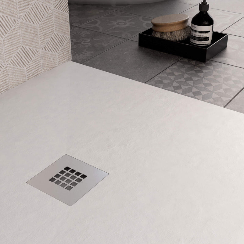 Piatto Doccia in Pietra Bonussi Everest Bianco Varie Misure