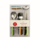 Servizio Set di Posate 24 Pezzi in Acciaio Inox Villa d'Este Dune