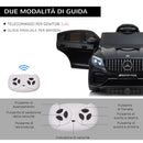 Macchina Elettrica per Bambini 12V con Licenza Mercedes AMG GLC63S COUPE Nero