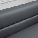 Divano 2 Posti 164x71x75 cm in PVC Grigio