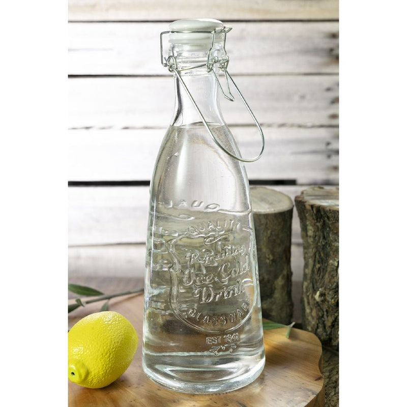 Bottiglia Ø10,5x29,5 cm 860 ml in Vetro Borosilicato VdE Tivoli 1996 Imperial