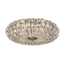 Lampadario Modern in Metallo Broche Nickel