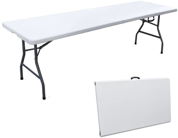 online Table Restauration Pliante 244x76x74 cm Transportable en Valise