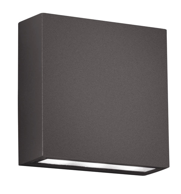 sconto Applique d'extérieur LED en aluminium moulé sous pression anthracite