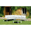 Set da Giardino in Alluminio Vorghini Rapallo Grigio