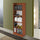Bibliothèque Alessia 64x29x180H cm noyer antique