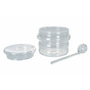 Zuccheriera con Cucchiaino Ø9x7 cm 250 ml in Vetro Borosilicato VdE Tivoli 1996 Glass