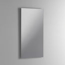 Mobile Bagno Sospeso 135 cm Lavabo Specchio Lampada a LED e Mensola TFT Mactan Sinistra Bianco e Noce