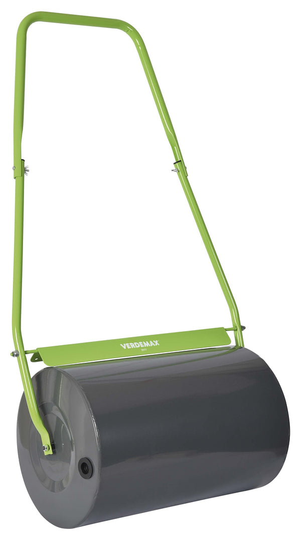 sconto Rouleau compresseur en métal pour pelouse 70Kg Ø32x50xH100cm Rama Roller Gris et Vert