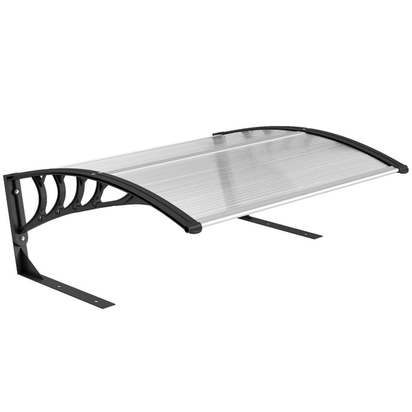 acquista Pensilina da Esterno per Tagliaerba 100x81x43 cm Impermeabile e UV 30+ in Alluminio Bianco