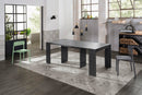 Consolle Allungabile 90x42,5/302,5xH76 cm in Mdf laccato Pinocchio Nero