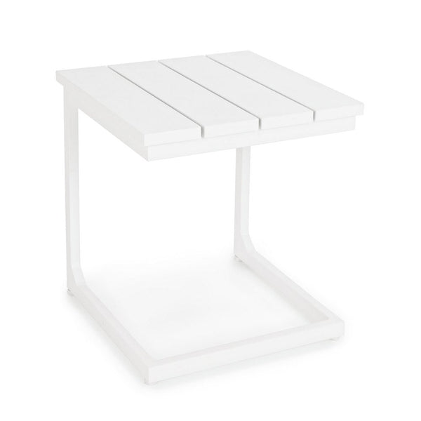 Tavolino design da Giardino Share bianco 41x41x45 cm in Alluminio Share Bianco online
