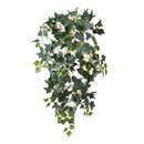 Set 2 Cadente Mini Potus Artificiale con 302 Foglie H50 cm Verde