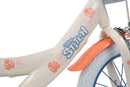 Bicicletta per Bambine 16" Disney Stitch Freni Caliper e Stabilizzatori in Acciaio Hi-Ten Beige