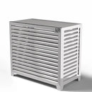 Cover Pompa di Calore 105x65x150 cm installazione a terra vicino la parete Big Blade VL Bianco 