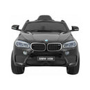 Macchina Elettrica per Bambini 12V con Licenza BMW X6M Nero