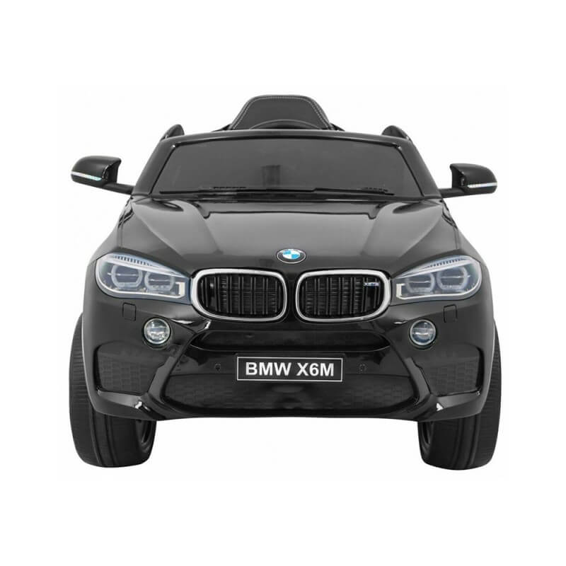 Macchina Elettrica per Bambini 12V con Licenza BMW X6M Nero