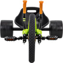 Green Machine Triciclo Go Kart a Pedalata Muscolare 16’’ con Leve Verde 