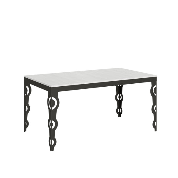Tavolo Allungabile 160-264x90x80 cm Karamay Evolution Bianco Frassino prezzo