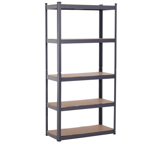 Étagère en métal robuste 5 étagères réglables 90,5x40x180cm online