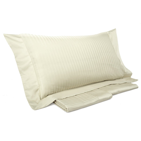 acquista Lot de draps et taies d'oreiller couleur unie Mitera Ruby Cream différentes tailles