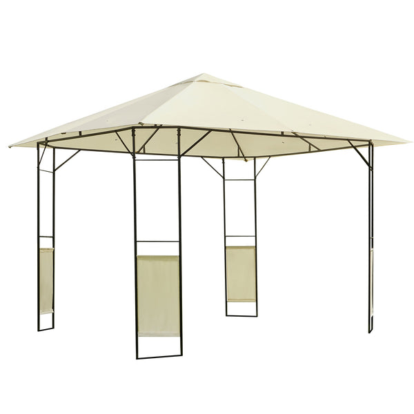 Chapiteau de tonnelle de jardin en métal blanc 3x3m prezzo
