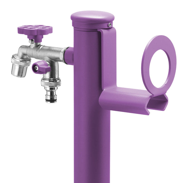 sconto Portatubo per Fontane da Giardino in Acciaio Belfer 42/PGS Viola