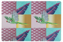 Set 6 Tovagliette Double Face Villa d'Este Home Tivoli Parrot Groove