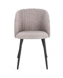 Set 2 Sedie 53x57x81,5 cm Queen in Bouclè