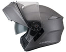 Casco Integrale per Scooter Visiera Lunga CGM Berlino 508A Titanium Opaco Varie Misure