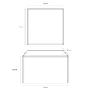 Mobile da Bagno sospeso Samoa 04 Laccato Bianco TFT