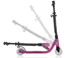 Monopattino 2 Ruote in Alluminio Globber One Nl 125 Nero e Prugna