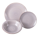 Servizio Piatti 12 Pezzi in Gres VdE Tivoli 1996 Baita Stone