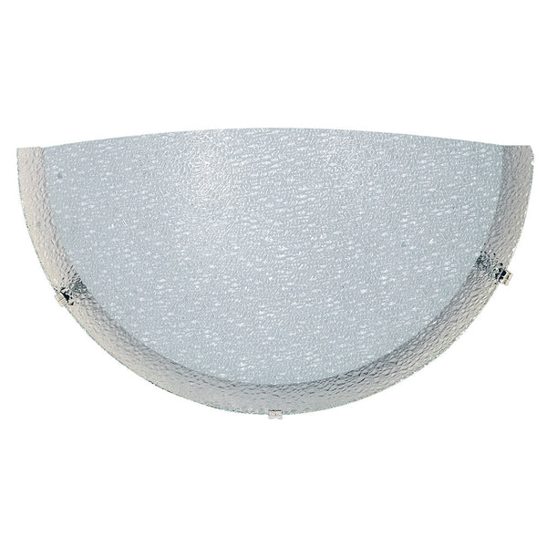 online Applique 1xE27 Crochets Plaque Verre Chrome Blanc E-Energy Gaia