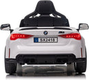Macchina Elettrica per Bambini Licenza Ufficiale Bmw M4 10,8V 3,1Ah Bianco       