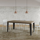  Tavolo Allungabile 200-460x90x77 cm Flame Premium Tortora Telaio Antracite
