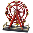 Ruota Panoramica Metallo Decorazione Addobbo Natalizio Decorativo 22.5x10.5x26 cm