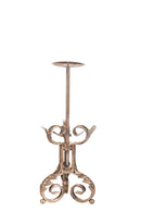 Porta Cero Decorativo con Fregio 41x15 cm in Metallo