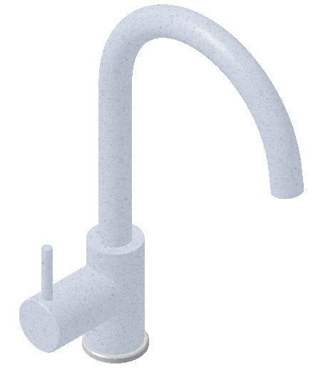 Apell AP7780GW Mitigeur de cuisine en granit blanc à levier unique sconto